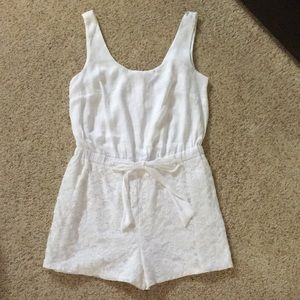 White Romper